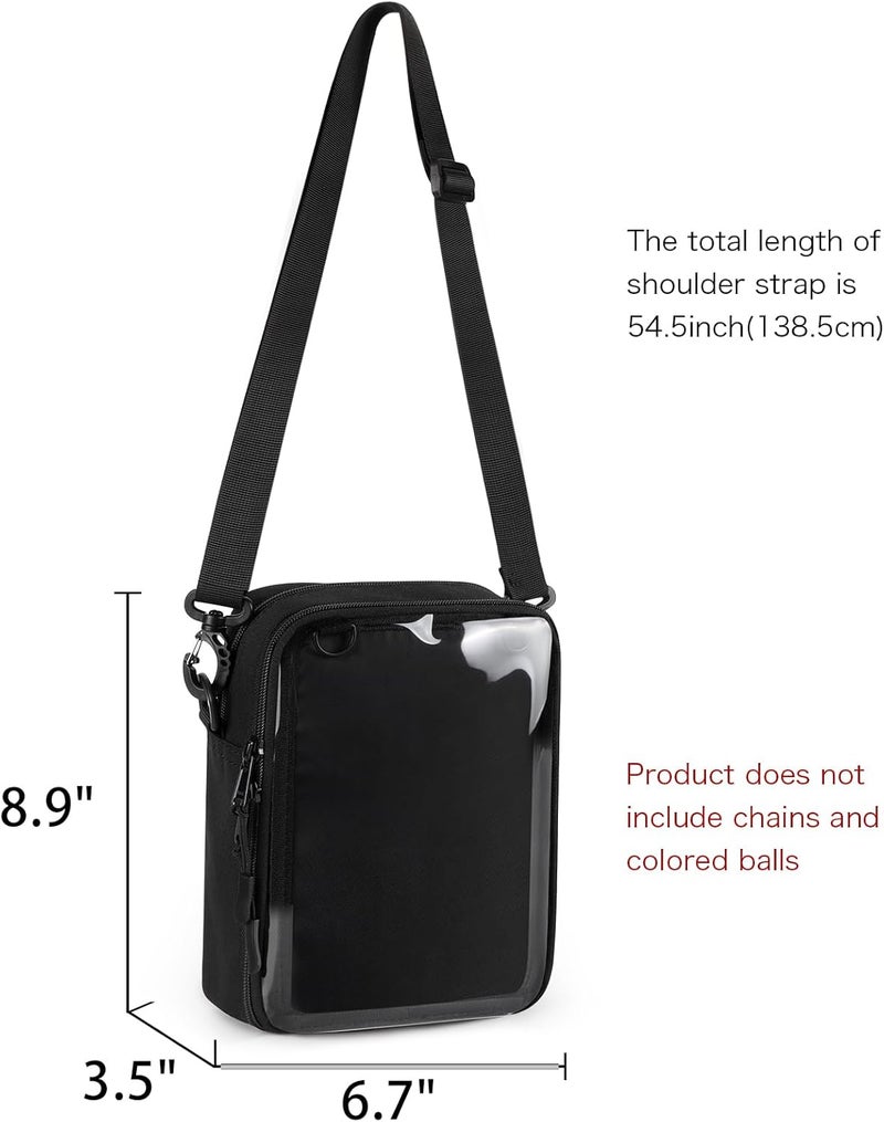 STEAMEDBUN Ita Bag Crossbody Small Pin Display Bag with Insert - Image 4